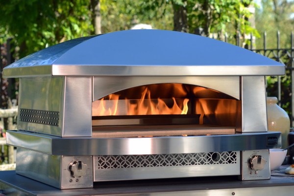 pizza oven installation cobblestone oven