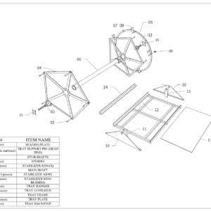 Revolving Tray Ovens - Sealing Plate